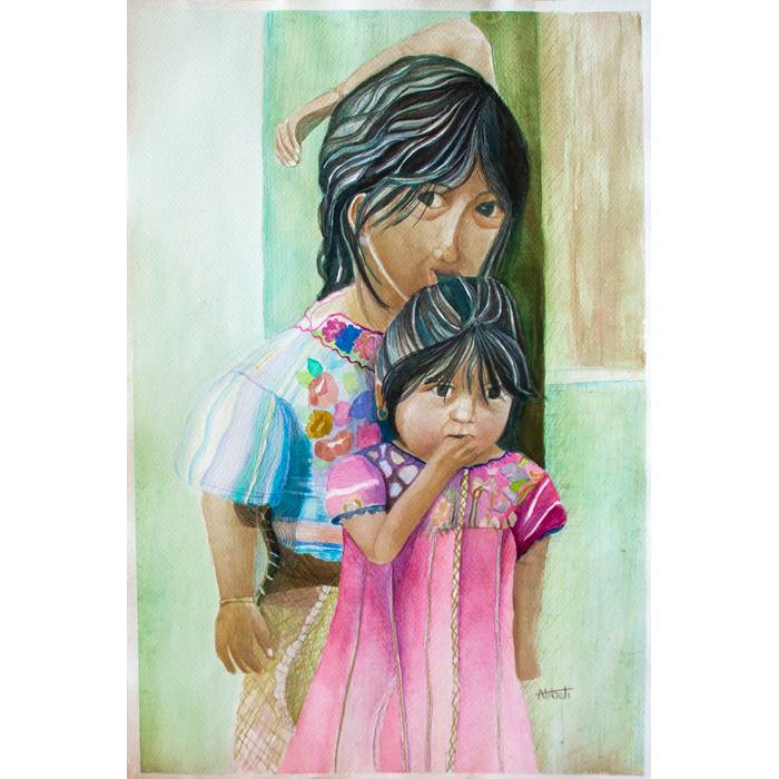 Niñas chiapanecas